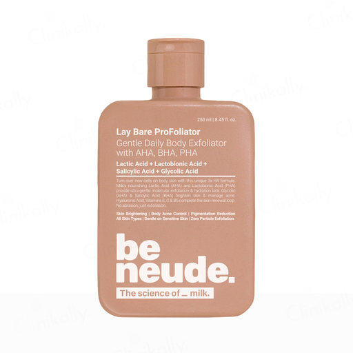 Be Neude Lay Bare Profoliator Gentle Daily Body Exfoliator Scrub